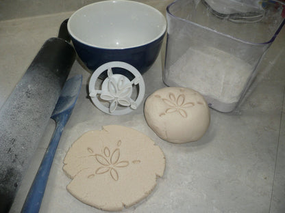 Sand Dollar Design Concha Cutter Mexican Sweet Bread Stamp USA Made PR4516