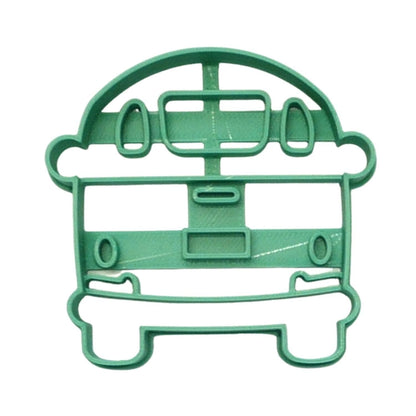 VW Vintage Van Hippie Style Bus Back Rear View Cookie Cutter Made In USA PR4537