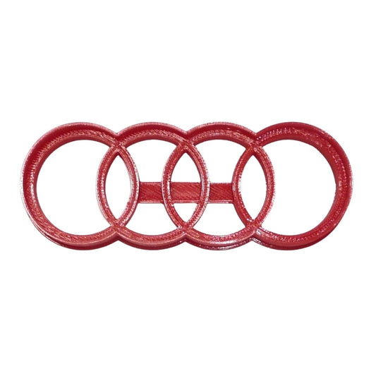 6x Audi Vehicle Iconic Fondant Cutter Cupcake Topper 1.75 IN USA FD4541