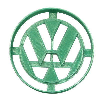 6x VW Volkswagon Vehicle Fondant Cutter Cupcake Topper 1.75 IN USA FD4543