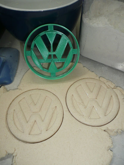 VW Volkswagon Luxury Vehicle Iconic Symbol Cookie Cutter Made In USA PR4543