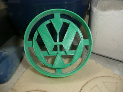 VW Volkswagon Luxury Vehicle Iconic Symbol Cookie Cutter Made In USA PR4543