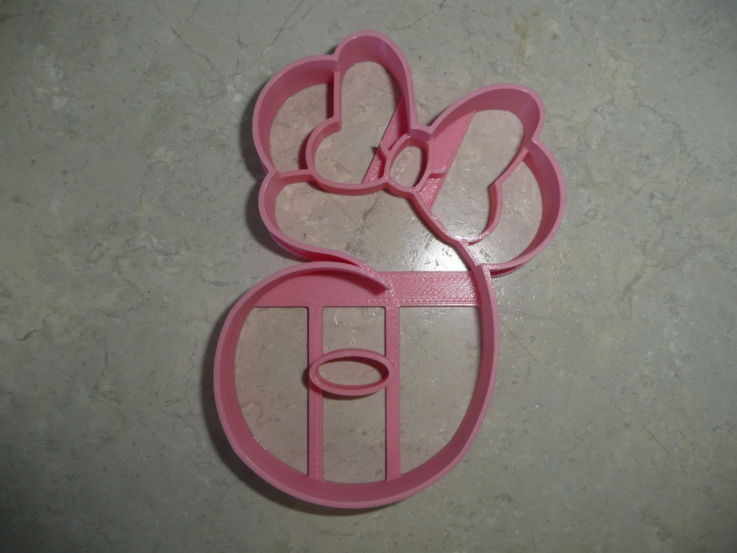 6x Minnie Detail Number 6 Fondant Cutter Cupcake Topper 1.75 IN USA FD4556