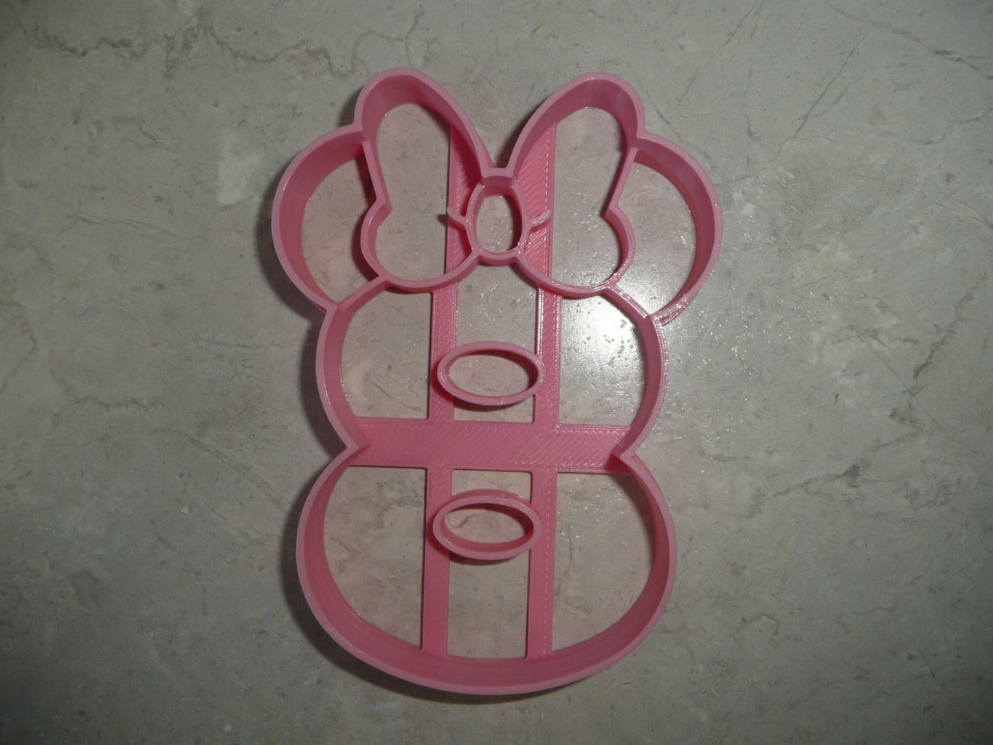 6x Minnie Detail Number 8 Fondant Cutter Cupcake Topper 1.75 IN USA FD4558