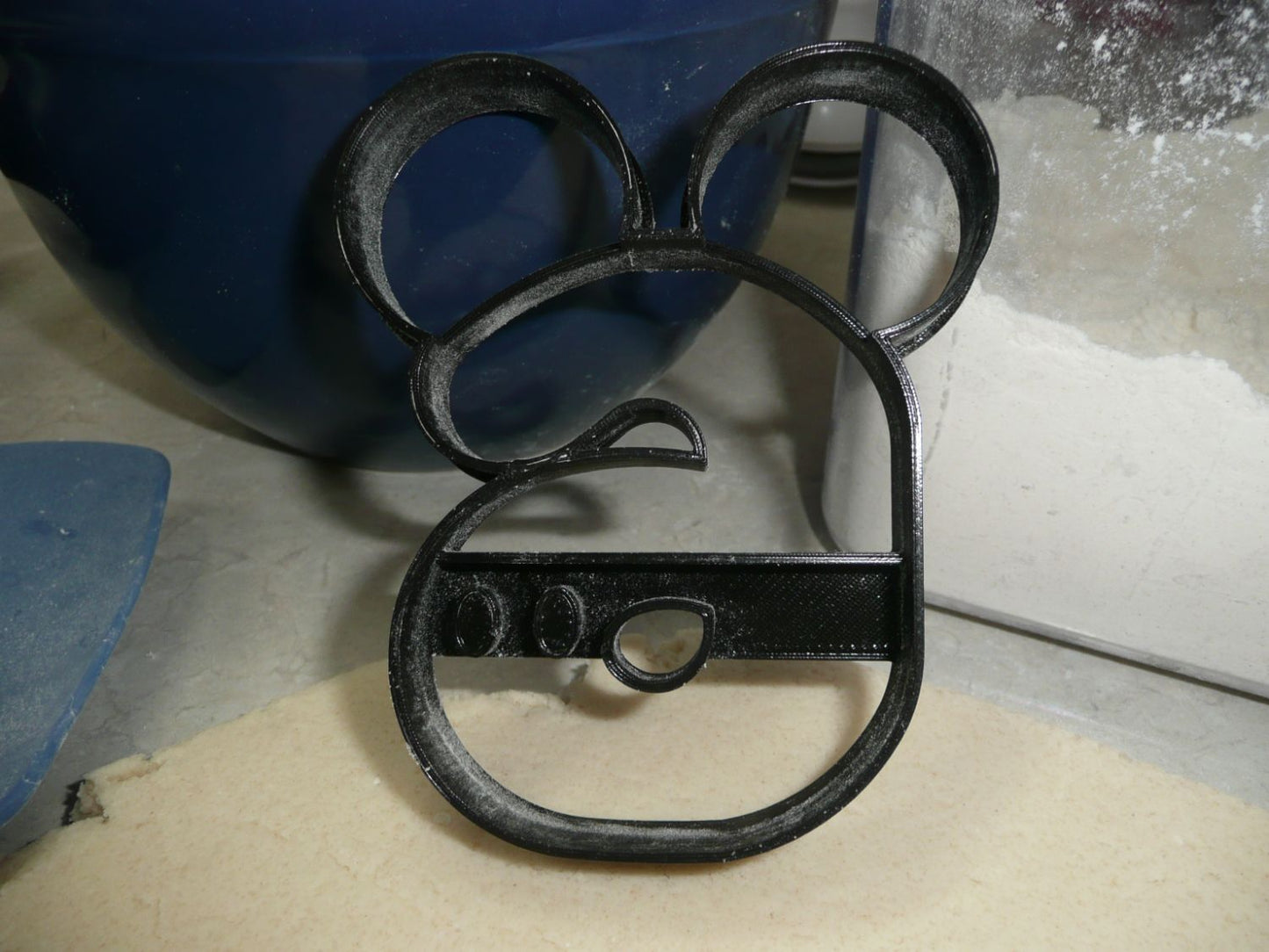 Mickey Mouse Themed Number Six 6 Detailed Cookie Cutter Made In USA PR4566