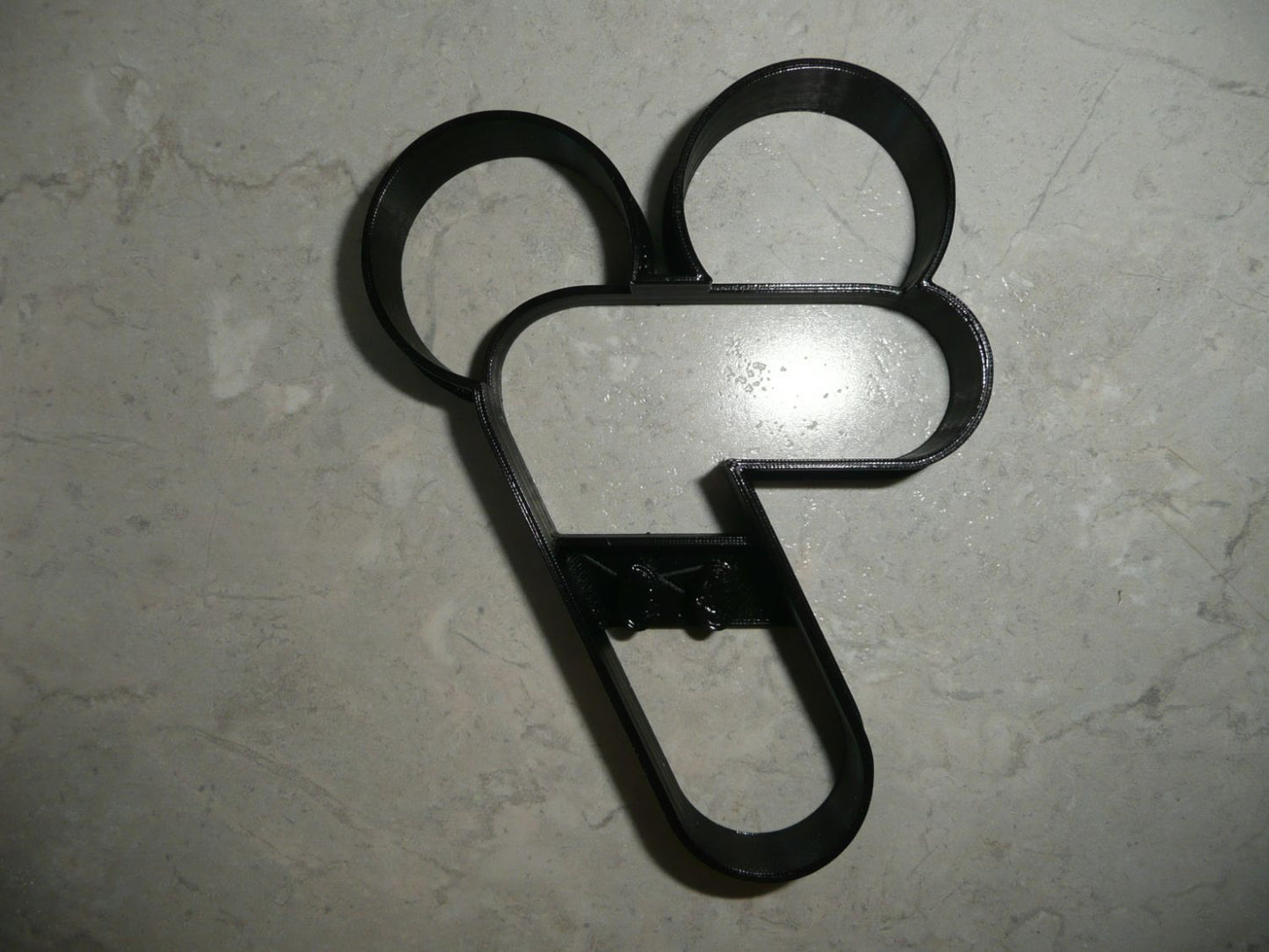 Mickey Mouse Themed Number Seven 7 Detailed Cookie Cutter Made In USA PR4567