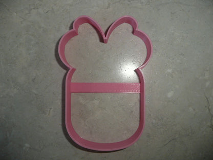 Minnie Mouse Themed Number Zero 0 Outline Cookie Cutter Made In USA PR4570