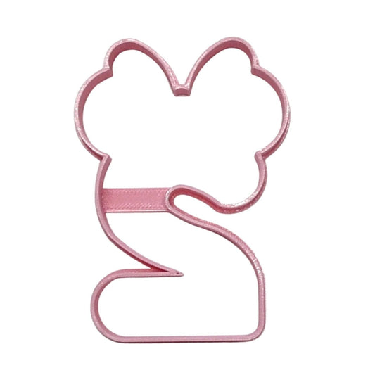 6x Minnie Number 2 Fondant Cutter Cupcake Topper 1.75 IN USA FD4572