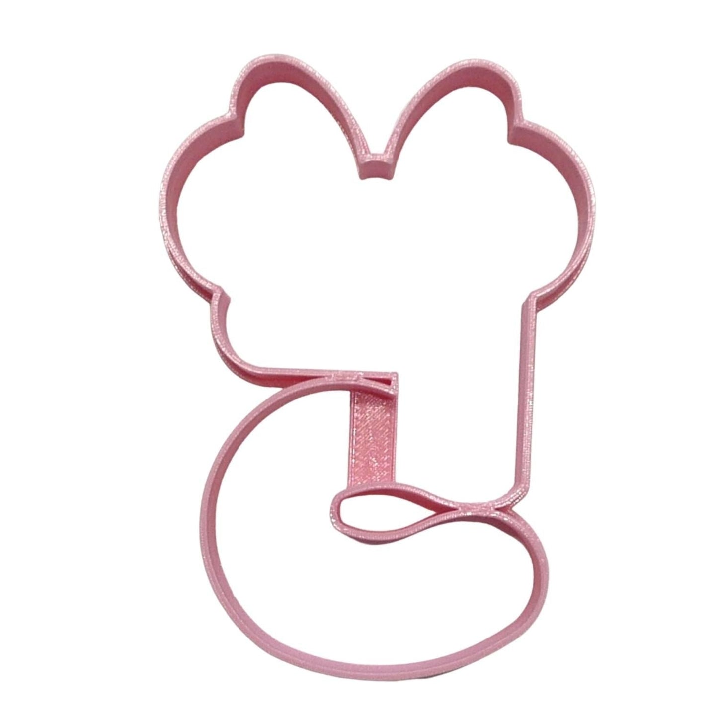 Minnie Mouse Themed Number Five 5 Outline Cookie Cutter Made In USA PR4575