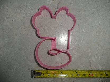 Minnie Mouse Themed Number Five 5 Outline Cookie Cutter Made In USA PR4575