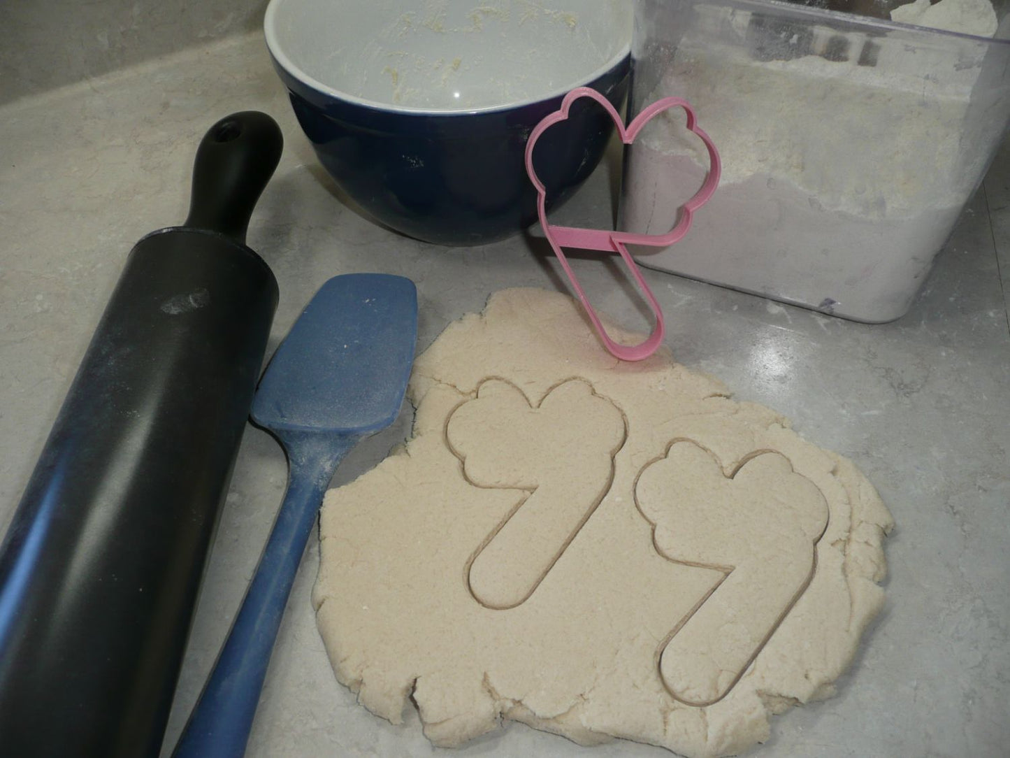 Minnie Mouse Themed Number Seven 7 Outline Cookie Cutter Made In USA PR4577