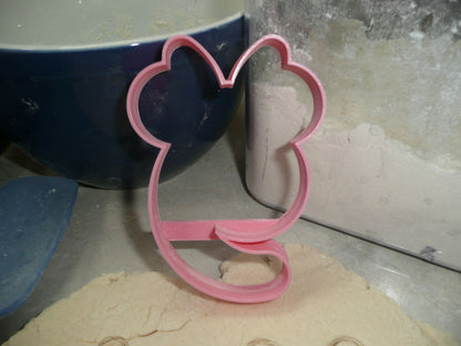 Minnie Mouse Themed Number Nine 9 Outline Cookie Cutter Made In USA PR4579