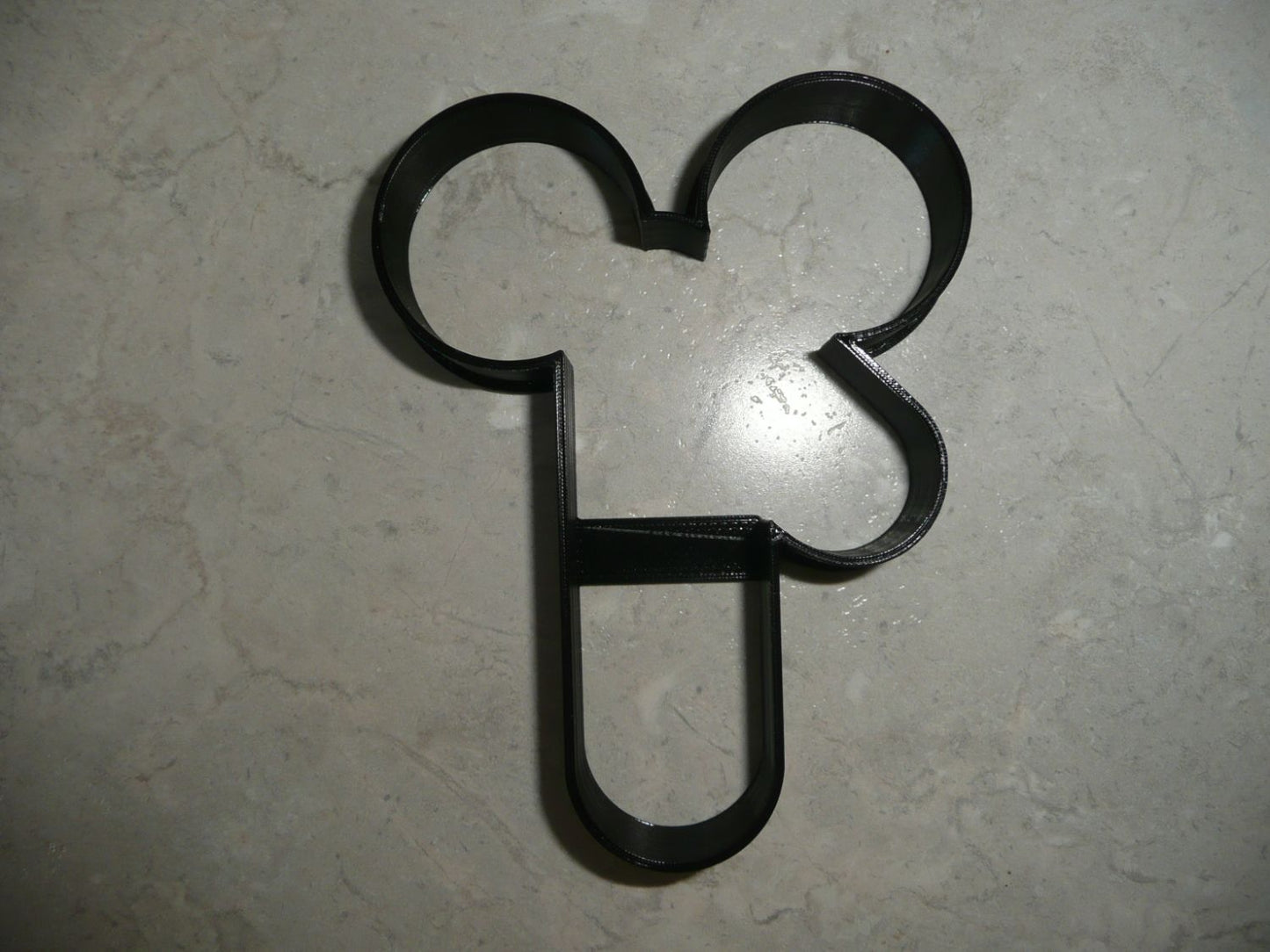 Mickey Mouse Themed Number One 1 Outline Cookie Cutter Made In USA PR4581