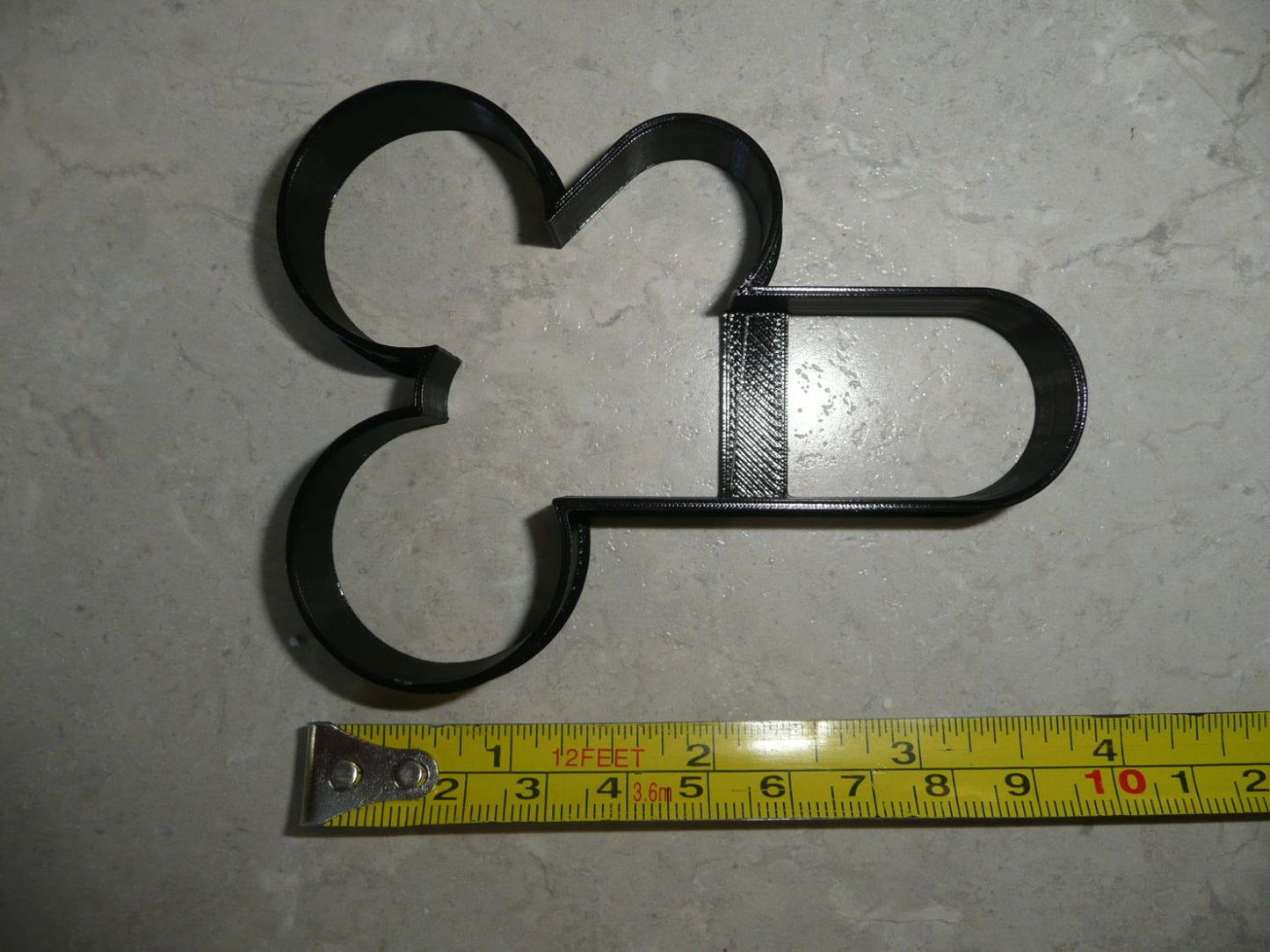 Mickey Mouse Themed Number One 1 Outline Cookie Cutter Made In USA PR4581