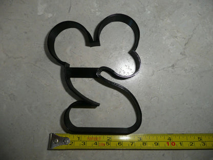 Mickey Mouse Themed Number Two 2 Outline Cookie Cutter Made In USA PR4582