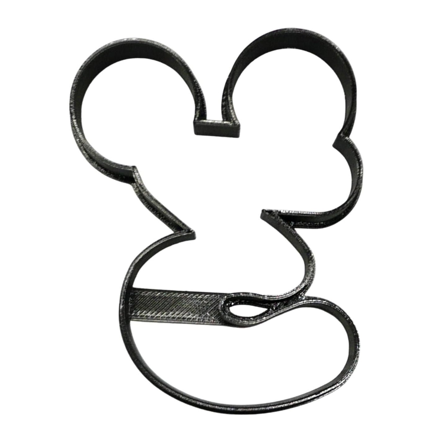 6x Mickey Number 3 Fondant Cutter Cupcake Topper 1.75 IN USA FD4583