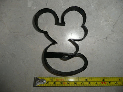 Mickey Mouse Themed Number Three 3 Outline Cookie Cutter Made In USA PR4583