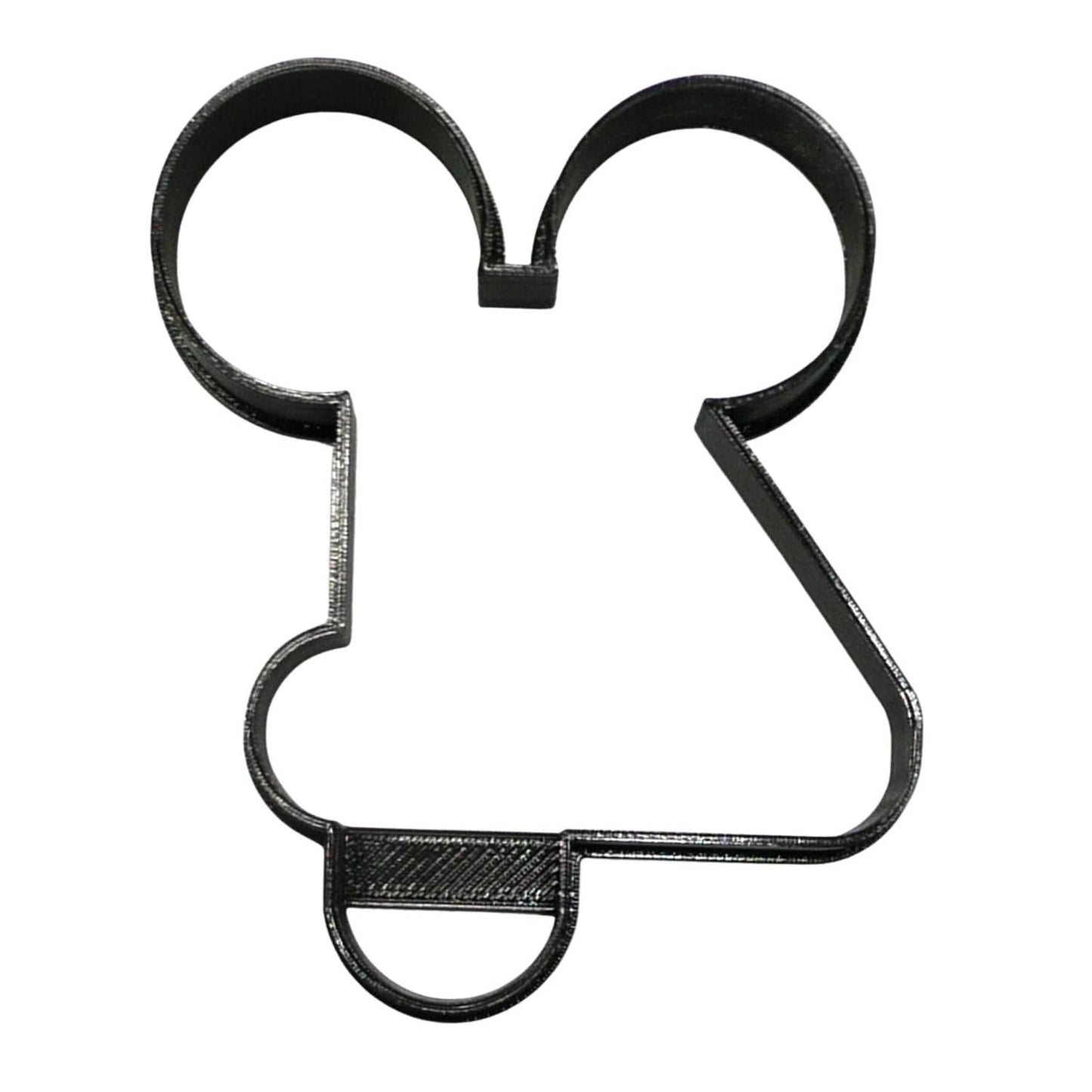 Mickey Mouse Themed Number Four 4 Outline Cookie Cutter Made In USA PR4584