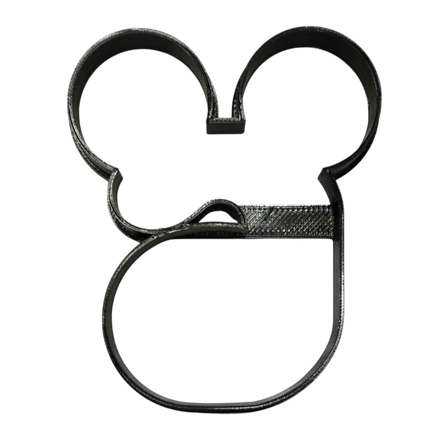 Mickey Mouse Themed Number Six 6 Outline Cookie Cutter Made In USA PR4586