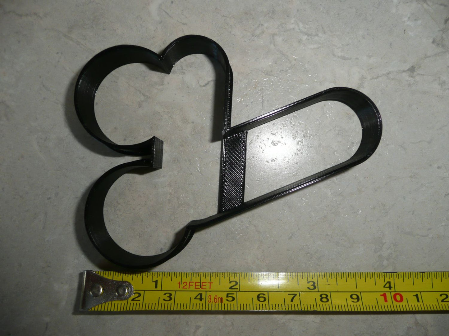 Mickey Mouse Themed Number Seven 7 Outline Cookie Cutter Made In USA PR4587