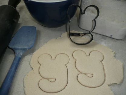 Mickey Mouse Themed Number Nine 9 Outline Cookie Cutter Made In USA PR4589