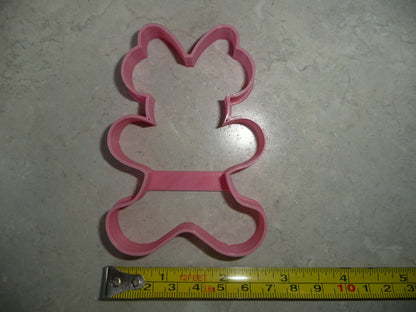 Minnie Mouse Themed Gingerbread Girl Outline Cookie Cutter Made In USA PR4592