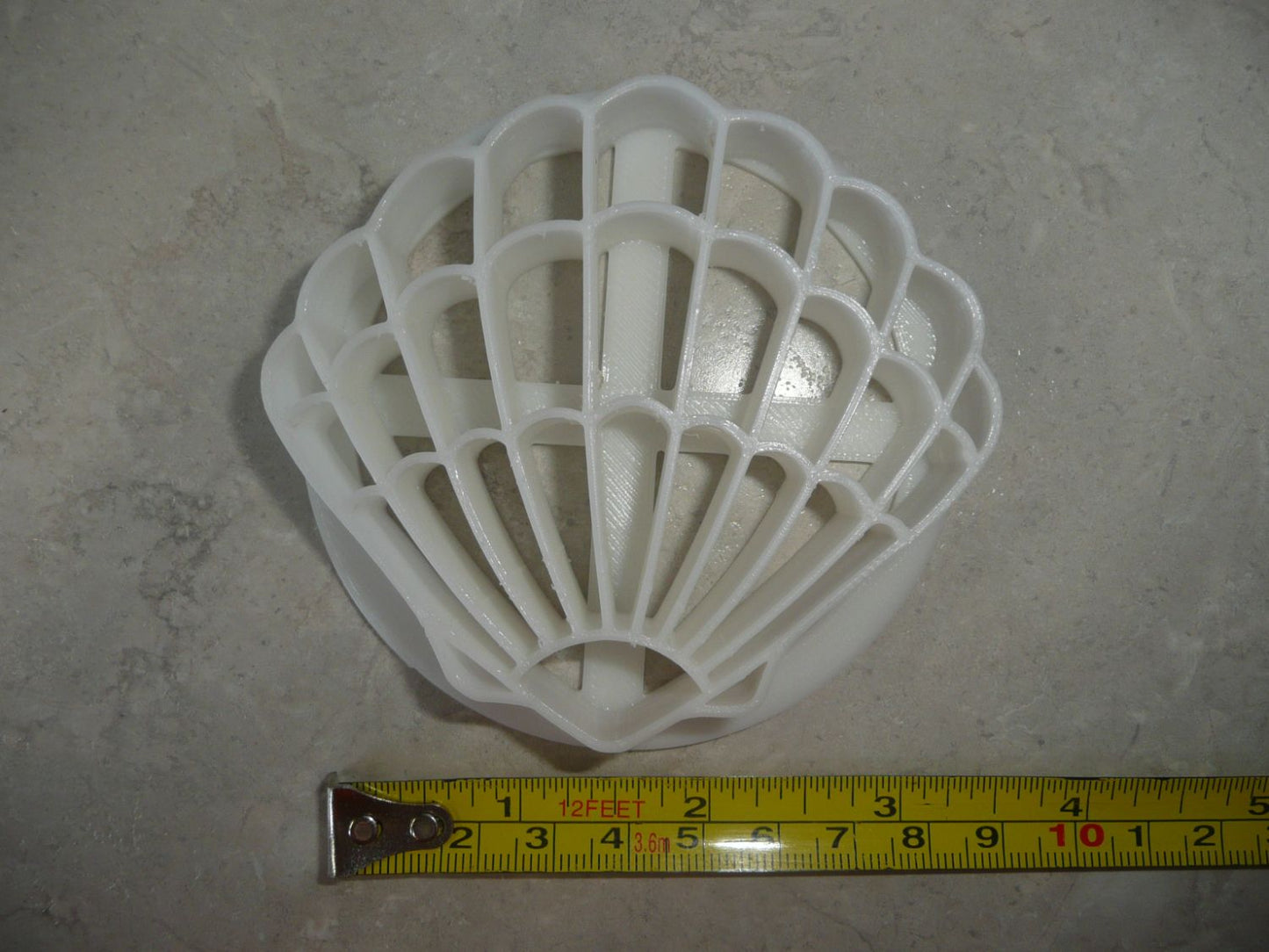 Scalloped Shell Design Concha Cutter Mexican Sweet Bread Stamp USA Made PR4598