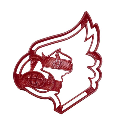 Loundonville High School Ohio Redbirds Face Cookie Cutter Made in USA PR4603