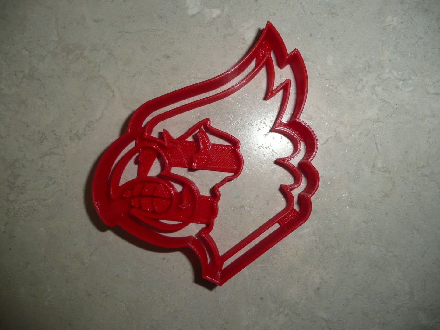 6x Loudonville HS Redbird Fondant Cutter Cupcake Topper 1.75 IN USA FD4603