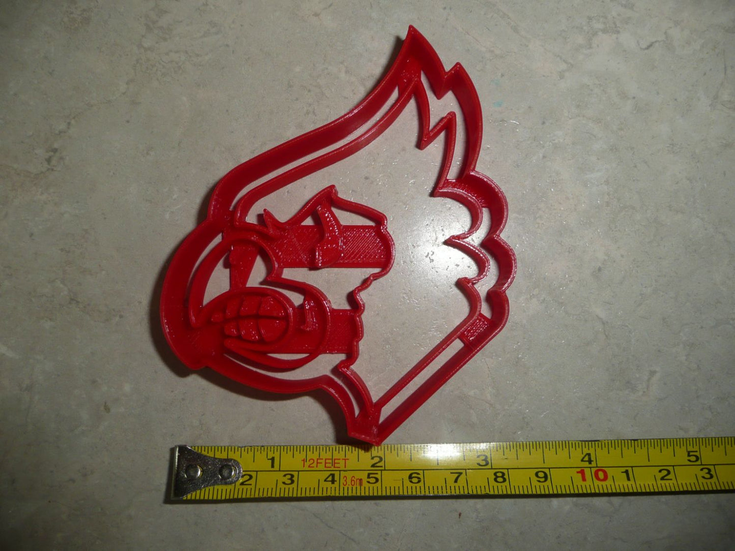 Loundonville High School Ohio Redbirds Face Cookie Cutter Made in USA PR4603