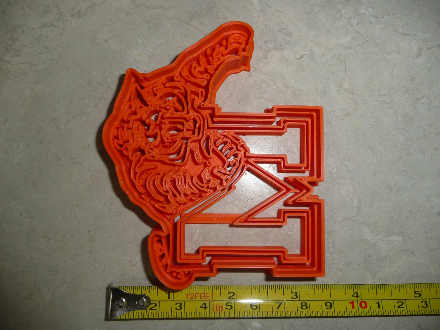 Mansfield High School Ohio Tigers Letter M Cookie Cutter Made in USA PR4605