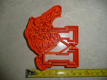 Mansfield High School Ohio Tigers Letter M Cookie Cutter Made in USA PR4605