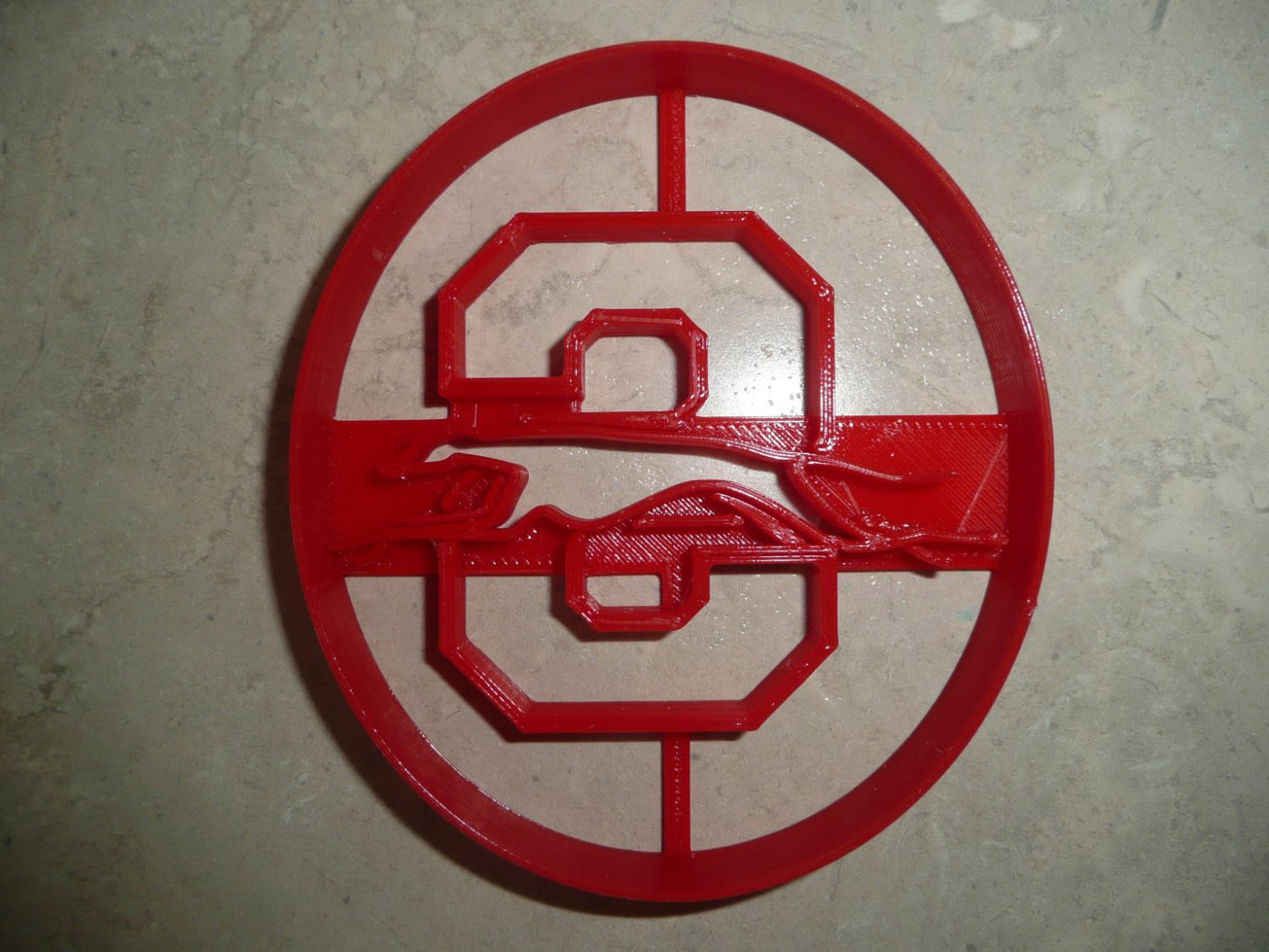 Shelby High School Ohio Whippets with Letter S Cookie Cutter Made in USA PR4608