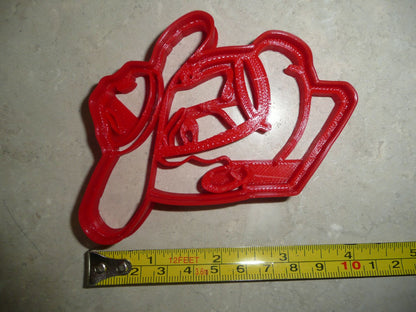 Mapleton High School Ohio Mounties Mascot Cookie Cutter Made in USA PR4609