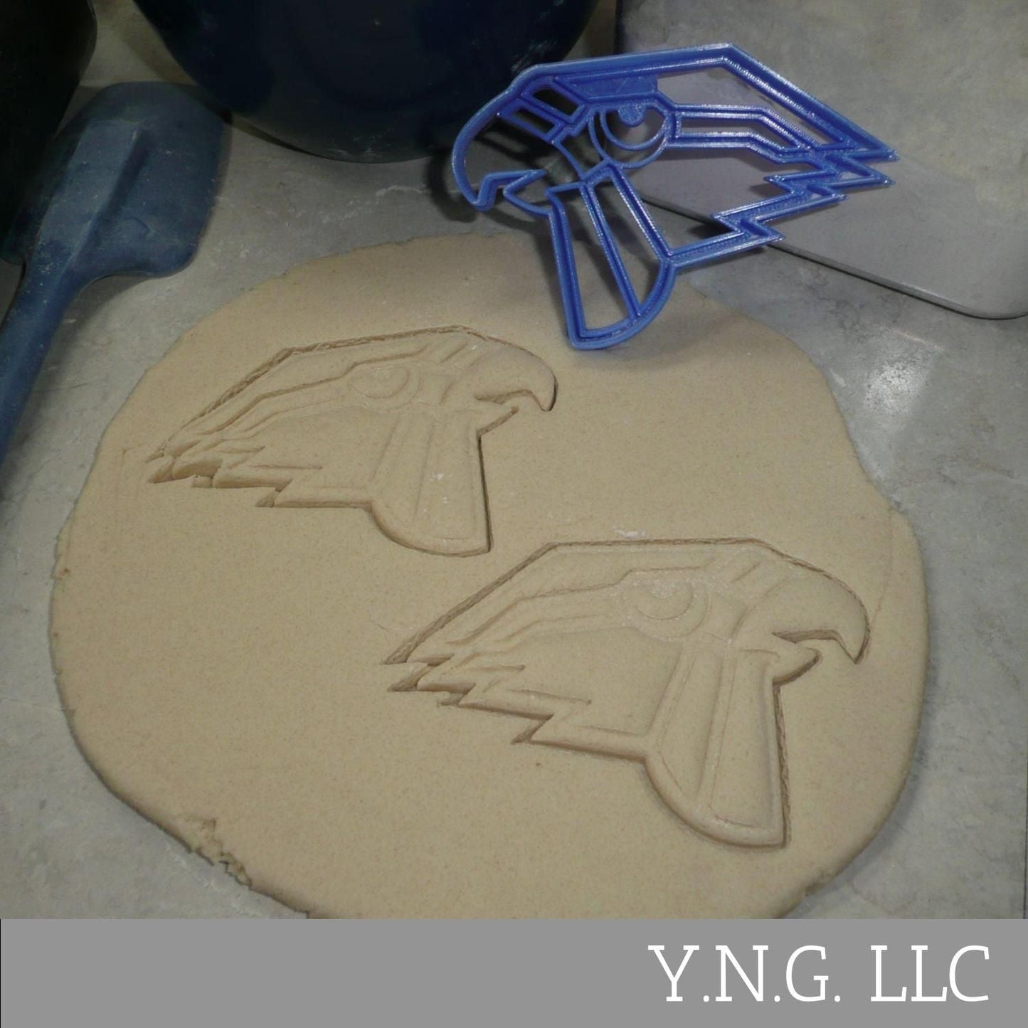 Hillsdale High School Ohio Falcons Falcon Head Cookie Cutter Made in USA PR4610