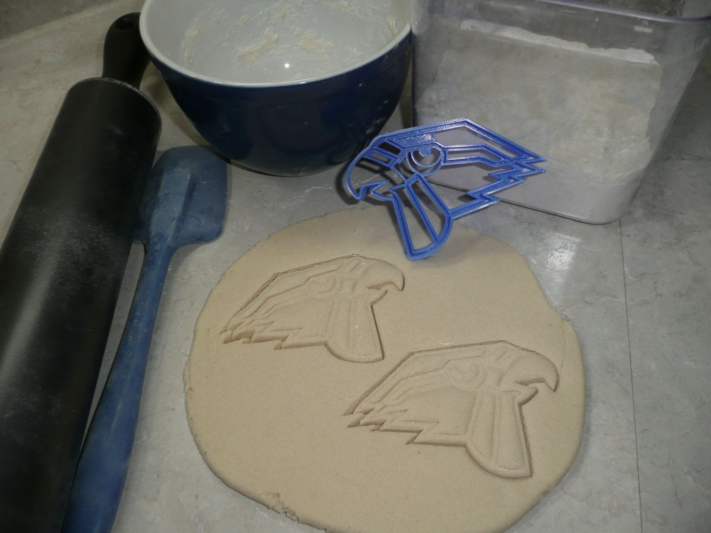 Hillsdale High School Ohio Falcons Falcon Head Cookie Cutter Made in USA PR4610