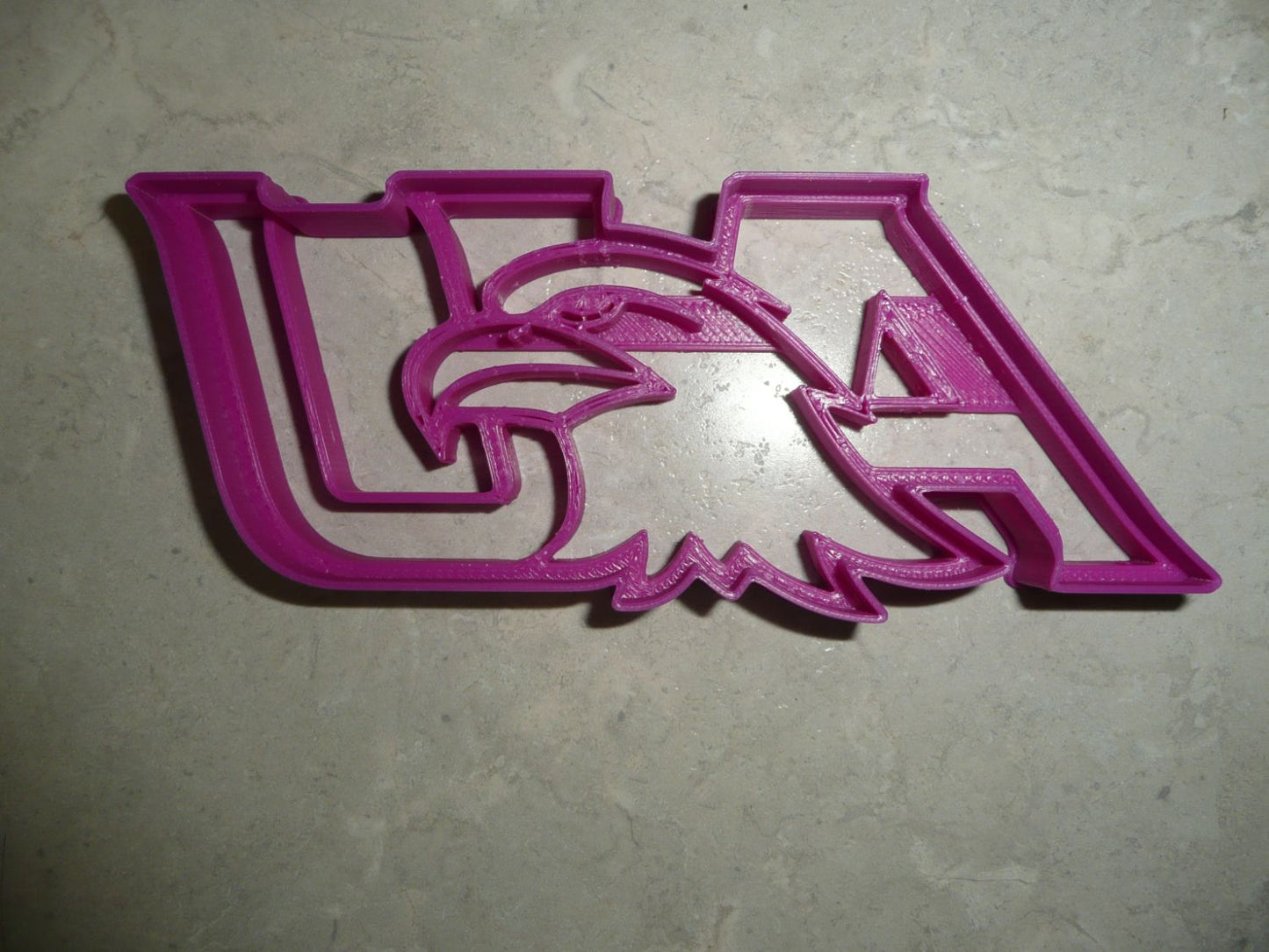 Ashland University AU Letters with Eagle Head Cookie Cutter Made in USA PR4611