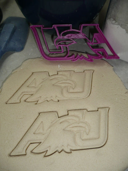 Ashland University AU Letters with Eagle Head Cookie Cutter Made in USA PR4611