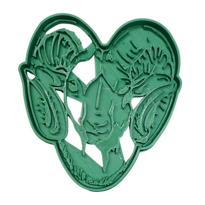 Madison High School Ohio Rams Head Mascot Cookie Cutter Made in USA PR4612