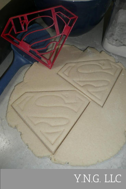 Justice League Superheros DC Comics Logos Set Of 8 Cookie Cutters USA PR1181