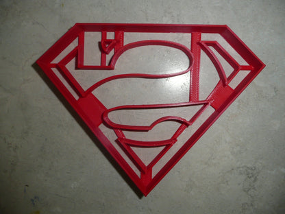 Superman S Superhero Logo DC Comics Cookie Cutter Made in USA PR464