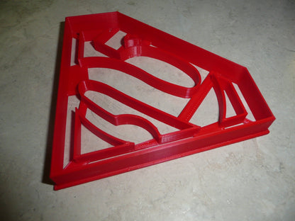 Superman S Superhero Logo DC Comics Cookie Cutter Made in USA PR464