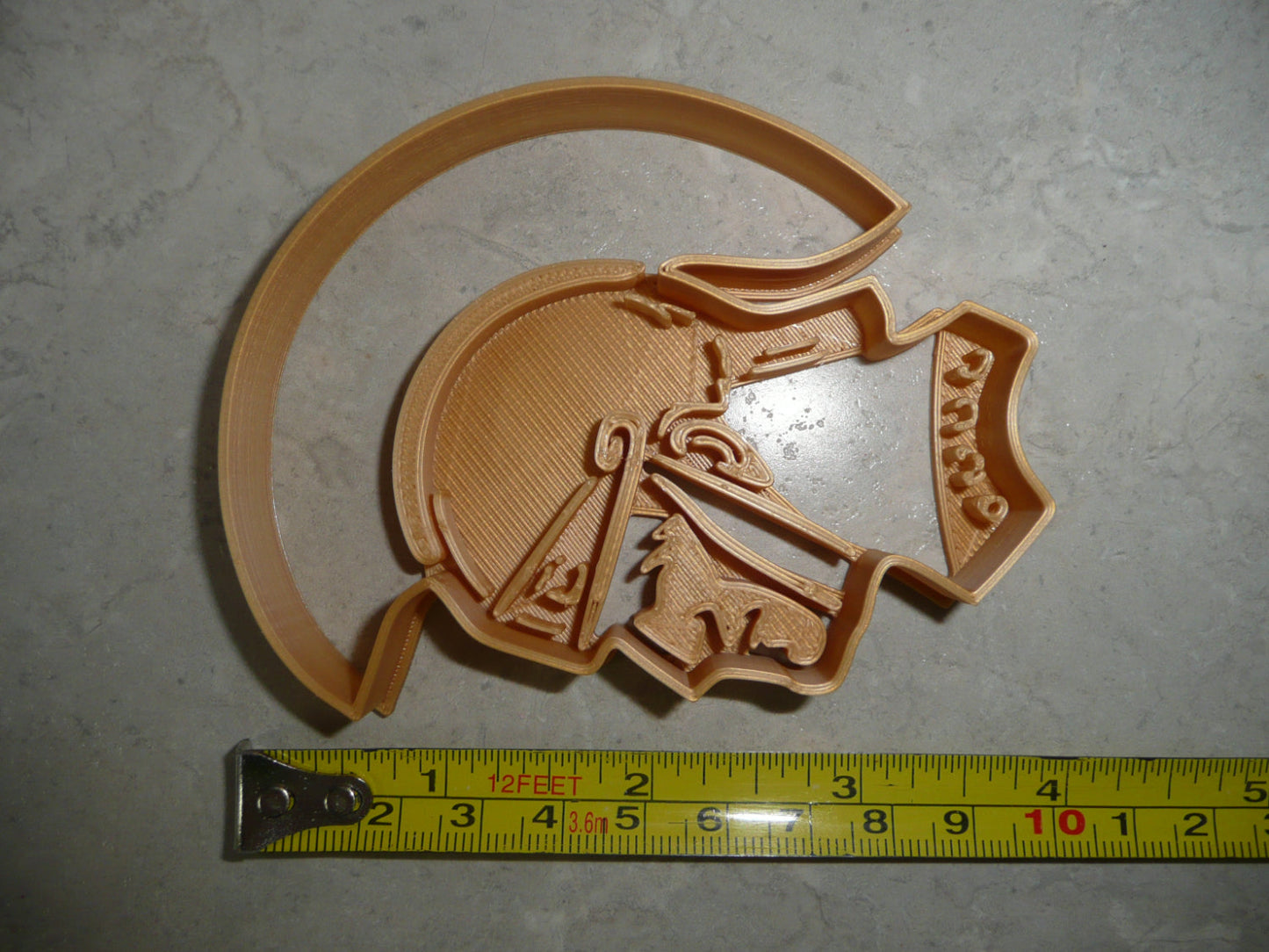 South Central High School Ohio Trojans Mascot Cookie Cutter Made In USA PR4649