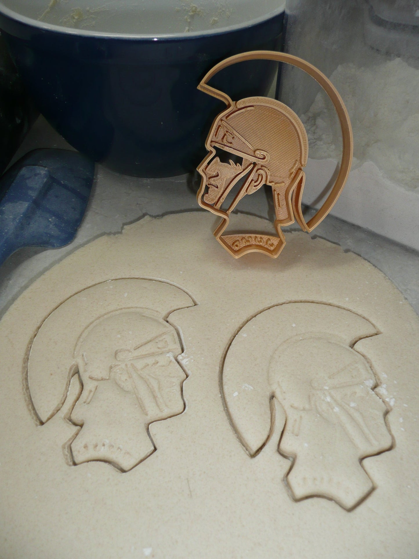 South Central High School Ohio Trojans Mascot Cookie Cutter Made In USA PR4649