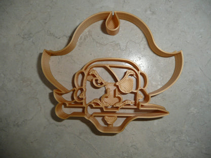 Black River High School Ohio Pirates Mascot Cookie Cutter Made In USA PR4650