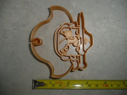 Black River High School Ohio Pirates Mascot Cookie Cutter Made In USA PR4650