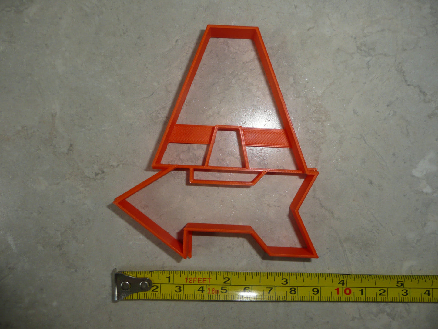 Ashland High School Ohio Letter A with Arrow Cookie Cutter Made In USA PR4651