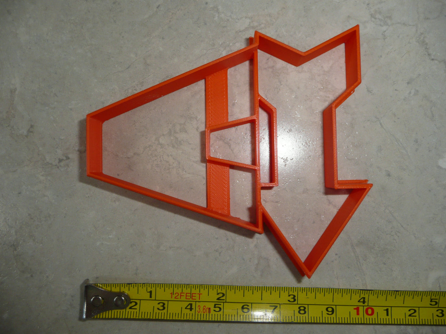 Ashland High School Ohio Letter A with Arrow Cookie Cutter Made In USA PR4651