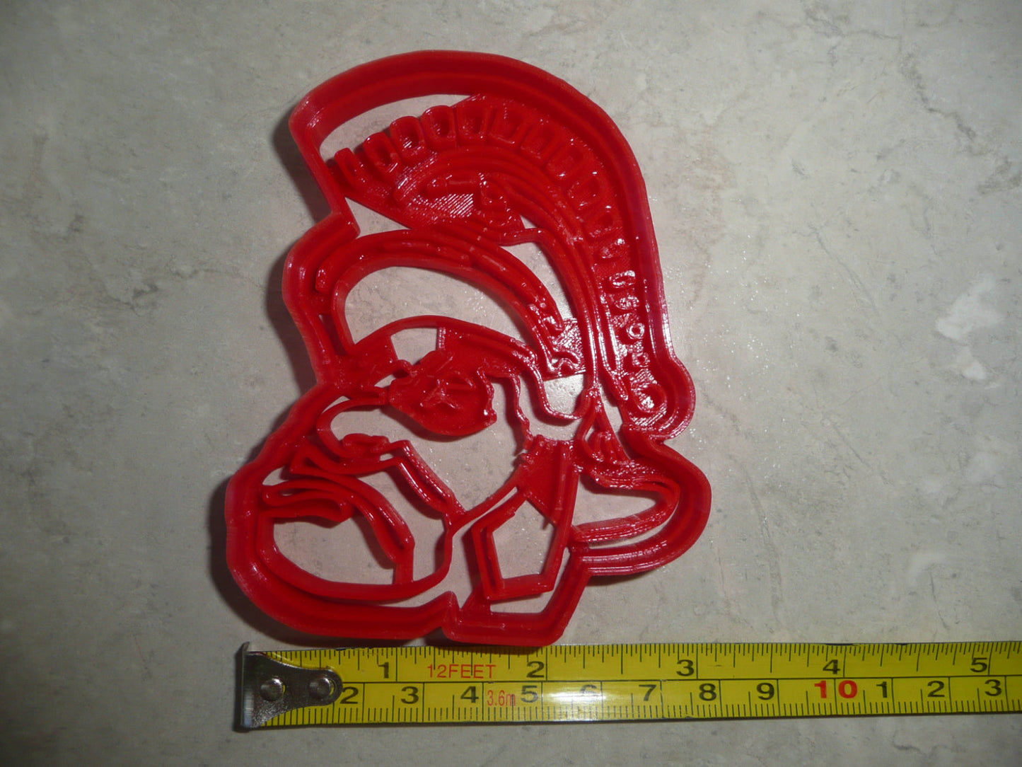 Pleasant High School Ohio Spartans Mascot Cookie Cutter Made In USA PR4652