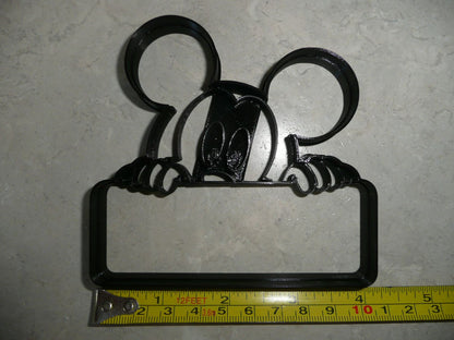 Mickey Mouse Themed Peek A Boo Banner Detailed Cookie Cutter Made In USA PR4654